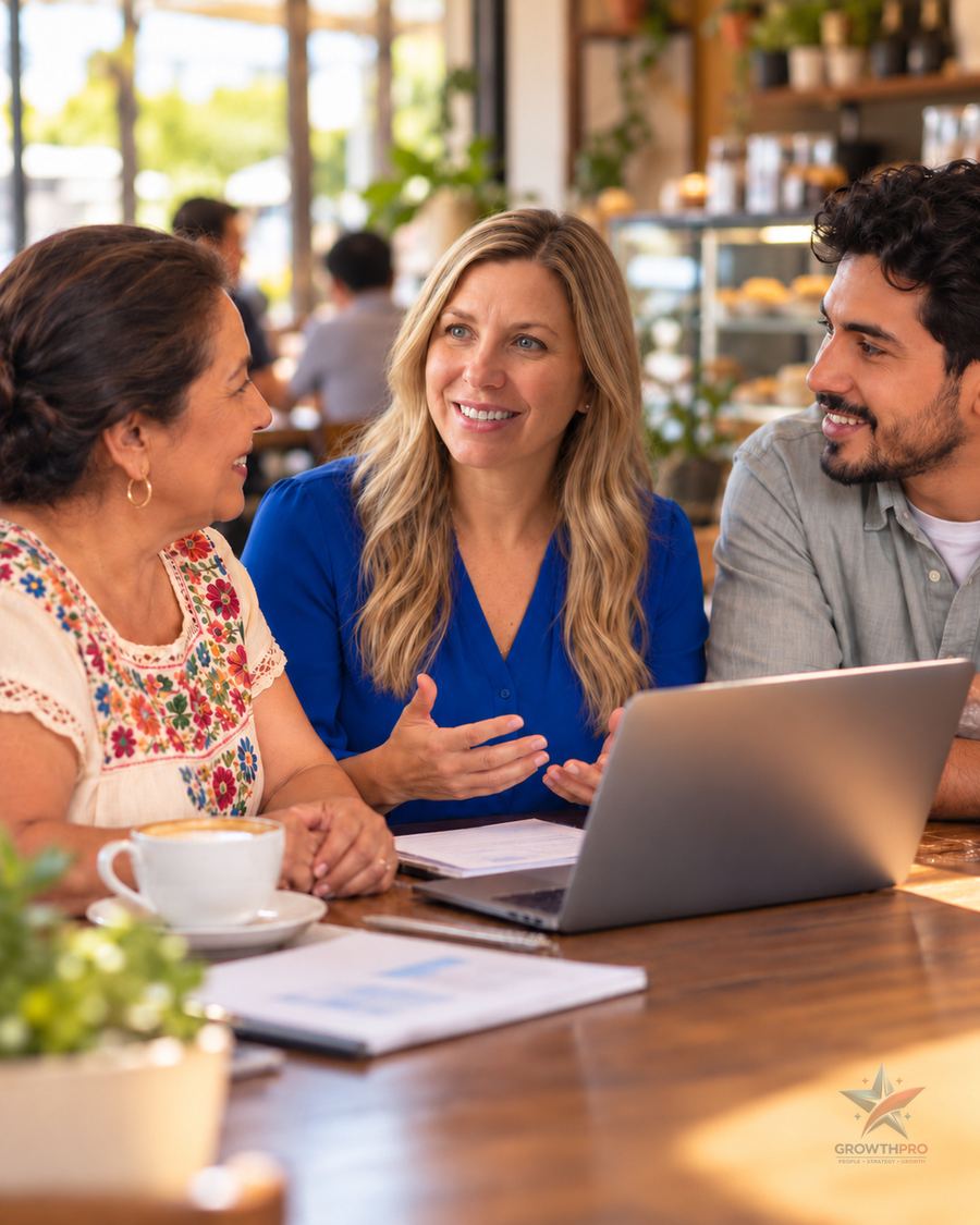 Conversación en español e inglés